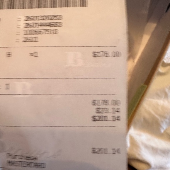 Designer Shopping Receipt - Picture 4 of 4